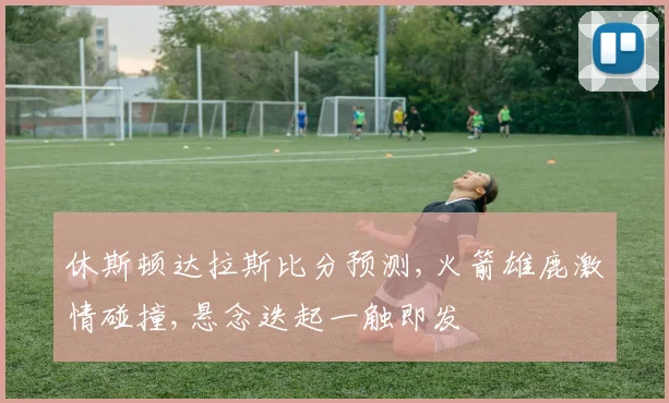 休斯顿达拉斯比分预测,火箭雄鹿激情碰撞,悬念迭起一触即发